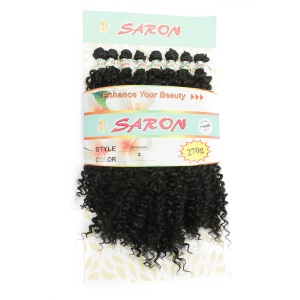 Mèches frisés *8  en fibre synthétique  16 pouces