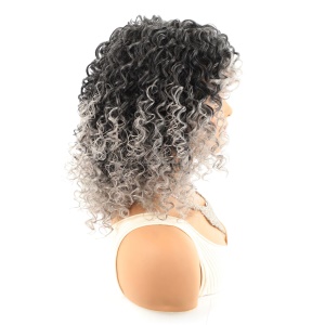 Perruque  bouclés en fibre synthétique 10 pouces