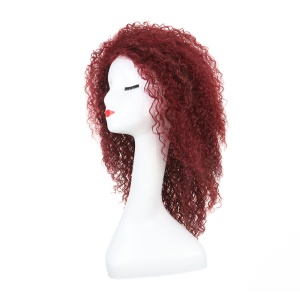 Perruque Femmes Cheveux frisés synthétiques longs et doux  20 pouces