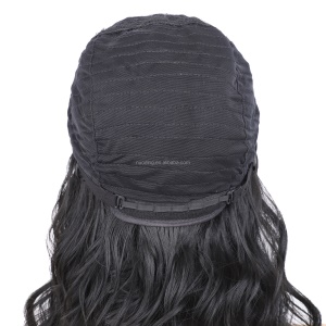 Perruque ondulée en dentelle  en fibre synthétique 16 pouces