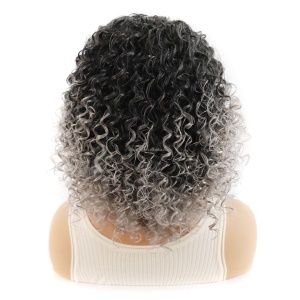 Perruque  bouclés en fibre synthétique 10 pouces