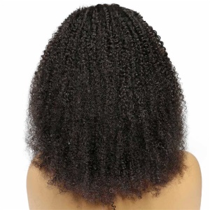Cap de perruque cheveux synthétiques sans lace mi-long bouclé 16 pouces