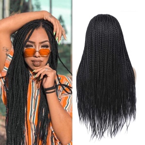 Perruque synthétique avec tresses  africaines