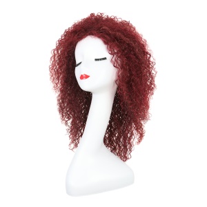 Perruque Femmes Cheveux frisés synthétiques longs et doux  20 pouces