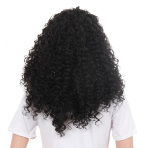 Cap de Perruque en fibres synthétique cheveux bouclés 24 pouces