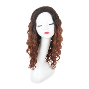 Perruque femme cheveux longs ondulés synthétiques 20 pouces
