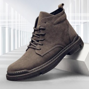 Bottes homme Casual  antidérapantes en daim