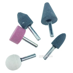 Ensemble de 5pcs têtes de meulage en céramique polissage