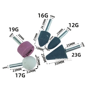 Ensemble de 5pcs têtes de meulage en céramique polissage