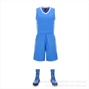 Ensemble de vêtements de basket-ball pour hommes (T-shirt sans manches + shorts de sport) Tissu à séchage rapide