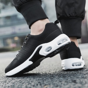 Chaussures de course pour hommes en tissu moucheté Léger et respirant Résistant à l'abrasion