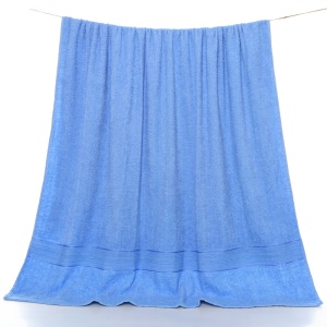 Serviette de bain en coton doux et rapide absorbant l'eau 100 * 150