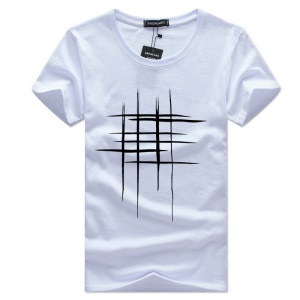 Homme T-shirt manches courtes col rond coton confortable et respirant