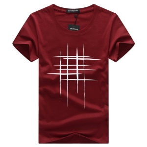 Homme T-shirt manches courtes col rond coton confortable et respirant