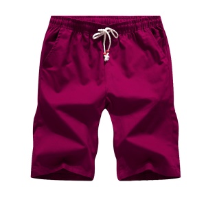 Short décontracté en coton respirant pour homme