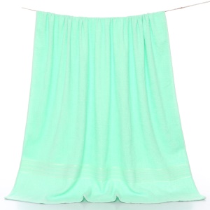 Serviette de bain en coton doux et rapide absorbant l'eau 100 * 150