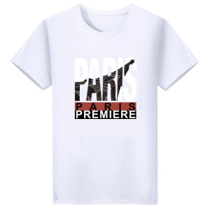 Homme t-shirt casual manches courtes  col rond