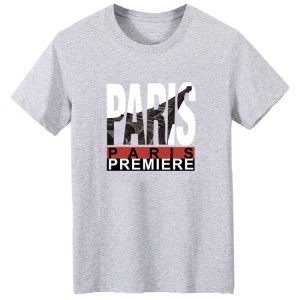 Homme t-shirt casual manches courtes  col rond