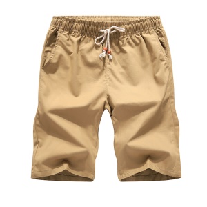 Short décontracté en coton respirant pour homme