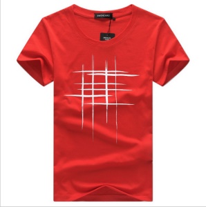 Homme T-shirt manches courtes col rond coton confortable et respirant