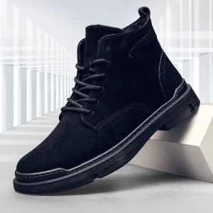 Bottes homme Casual  antidérapantes en daim