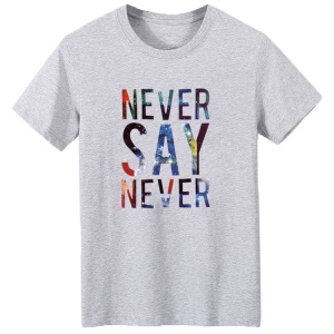 Homme t-shirt casual manches courtes  col rond
