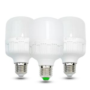 Ampoule LED lot de 2pcs E27 plastique économie d'énergie 30W/40W