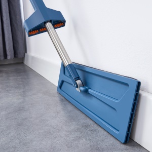 Ensemble de 1*Serpillière+ 2*housse de nettoyage rechange Serpillière plat rotative sans lavage à la main double usage à sec ou à humide