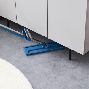 Ensemble de 1*Serpillière+ 2*housse de nettoyage rechange Serpillière plat rotative sans lavage à la main double usage à sec ou à humide