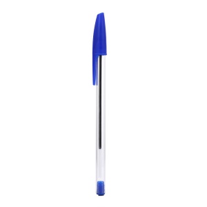 Stylo à bille lot de 50pcs 0.7 mm en plastique noir/bleu/rouge