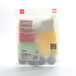 Wenbo chiffon nettoyant éponge à vaisselle métallique Ensemble de 11 pièces