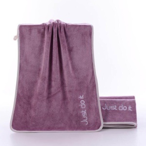 Serviette pour sport en microfibre lot de 5pcs broderie et épaissie