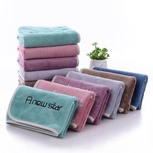 Serviette pour sport en microfibre lot de 5pcs broderie et épaissie