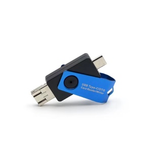 YINGCHEN Lecteur de carte USB2.0 Type C Micro TF carte