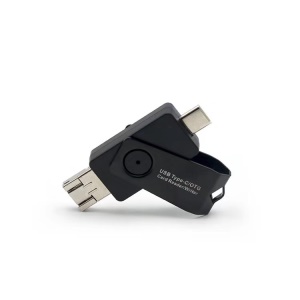 YINGCHEN Lecteur de carte USB2.0 Type C Micro TF carte