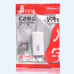 Lecteur de carte mémoire mini USB 2.0