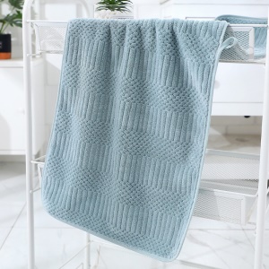 Serviette de toilette en velours de corail lot de 5pcs