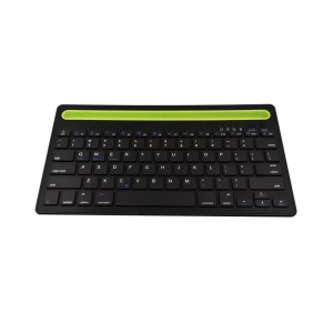 Clavier Bluetooth rechargeable avec fente pour téléphone portable/tablette