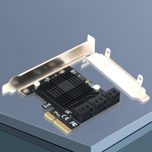 Carte d'extension WBTUO PCIE vers SATA 3.0  6 ports