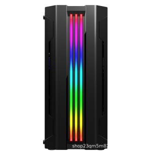 EVESKY Unité centrale de l'ordinateur de bureau Gaming ATX USB3.0 RGB lumières