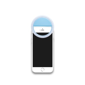 Selfie Lumière de remplissage pour téléphone portable LED anneau lumineux avec Clip élastique