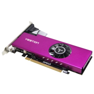 AMD Yeston carte graphique pour ordinateur RX550 4GD5 LP HD