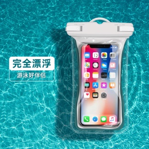 Pochette pour téléphone portable étanche en TPU respectueux de l'environnement tactile écran