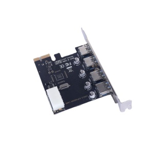 Carte d'extension Aichao 3.0 USB 4 ports PCI-E vers USB