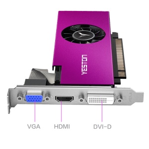 AMD Yeston carte graphique pour ordinateur RX550 4GD5 LP HD