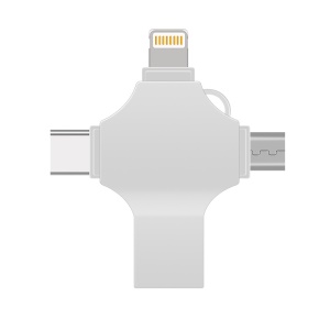 Clé USB-OTG en métal pour IOS/Android/type-c/USB