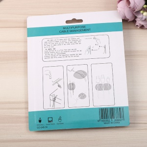 Organisateur pour câbles des donnés ensemble de 16 pcs