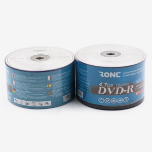 Compactes Disques vierges 4.7 GB DVD-R en pack de 50 disques