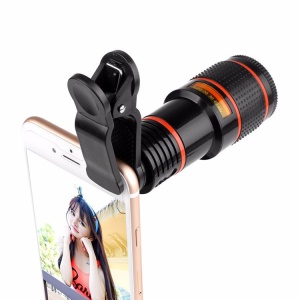 Télescope objectif photo HD 12x zoom pour téléphone portable