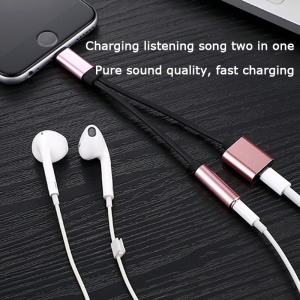 Connecteur audio iPhone 2 en 1 type C 135mm